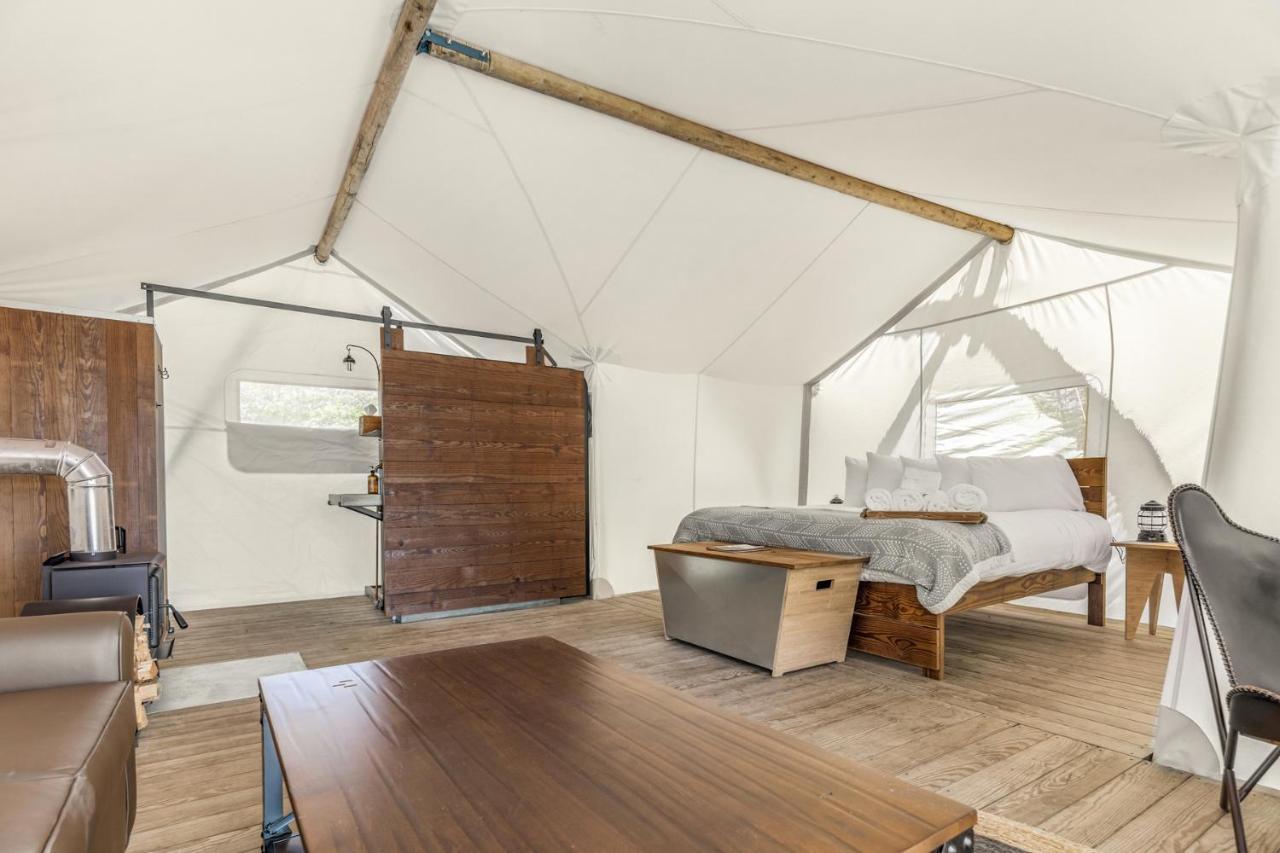 Under Canvas Acadia Luxury tent